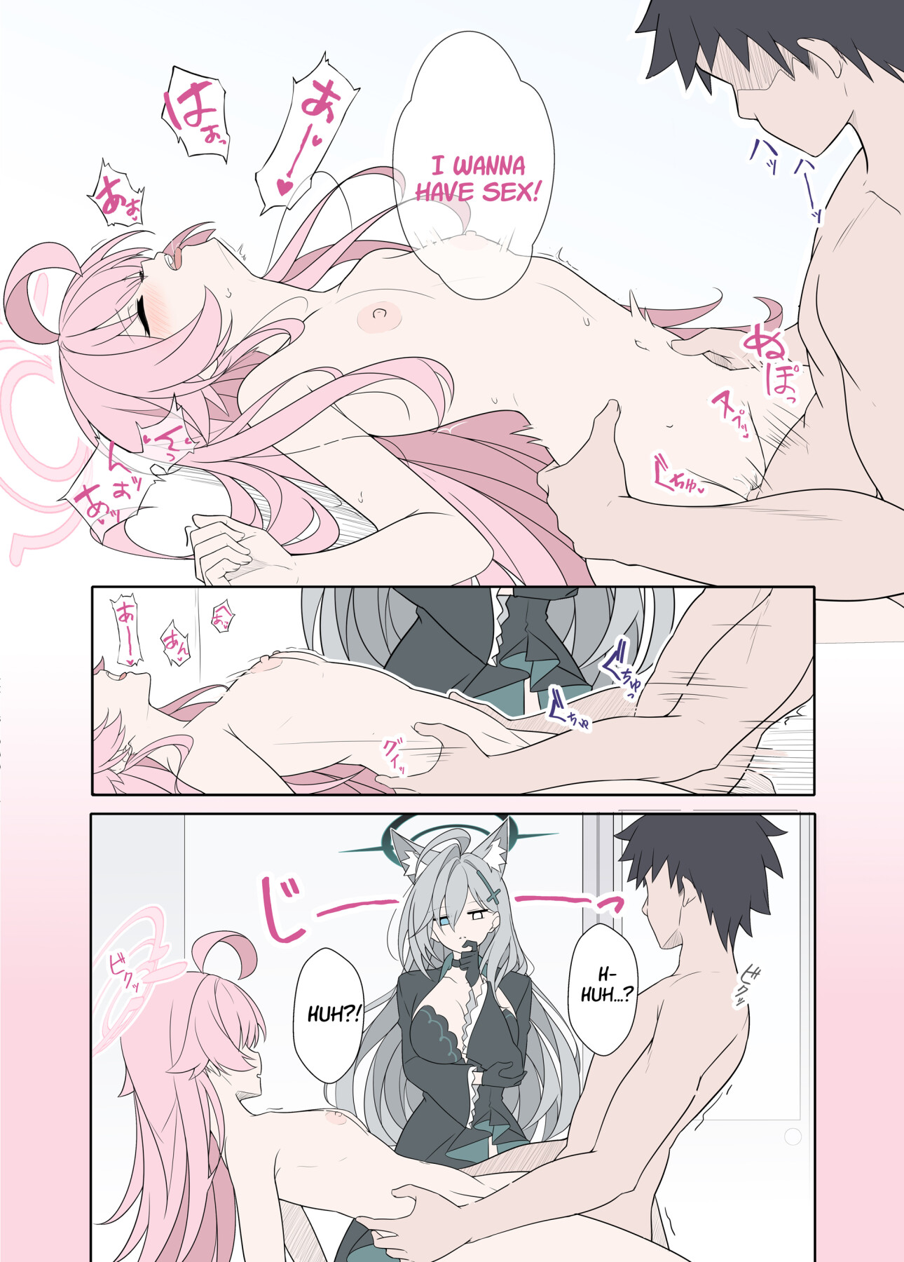 Hentai Manga Comic-Shiroko Terror Demands a Reward-Read-8